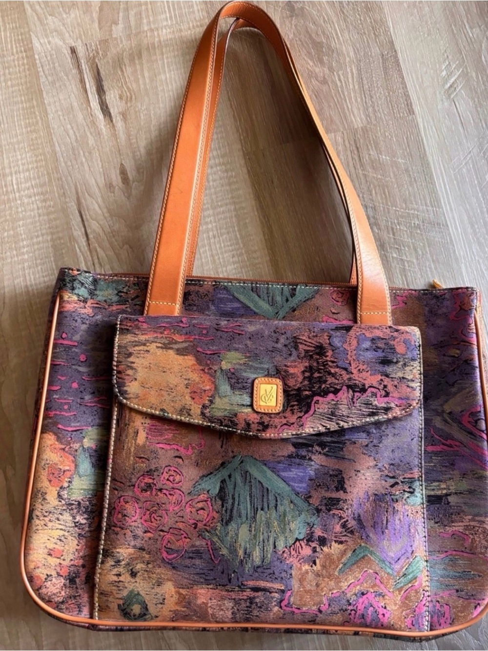 Vintage Vincent Van Gogh Museum Tote Bag - Abstract Art Print